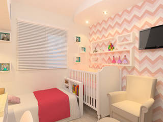 Quarto Infantil, ProjetArchi ProjetArchi Chambre d'enfant moderne