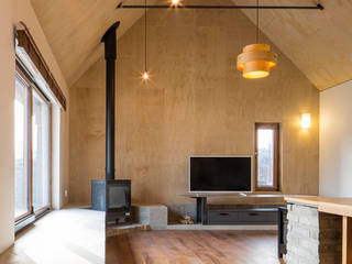 0914프로젝트, siwa architects siwa architects Modern living room