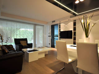 Piso bajo en el Sur de Madrid, Estudio Arinni S.L. Estudio Arinni S.L. Modern living room