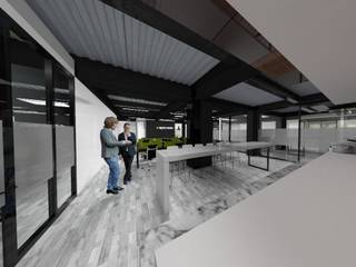 Oficinas Corporativas, Providencia Guadalajara, Jalisoc MX, Arquitectura Ecologista Arquitectura Ecologista Espacios comerciales Vidrio