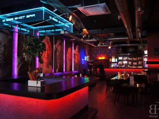 Klub muzyczny, BR design studio BR design studio Bars & clubs
