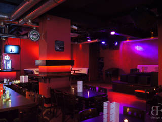 Klub muzyczny, BR design studio BR design studio Modern bars & clubs