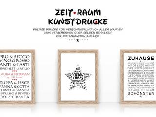 Zeit-Raum-Kunstdrucke, Artwork & Design Artwork & Design Modern living room Paper