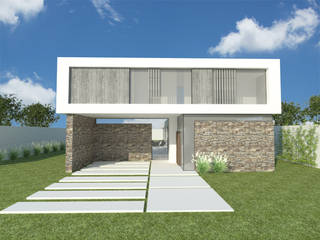 Proyecto casa fin de semana -> Ultimando detalles, FG ARQUITECTURA E INTERIORISMO FG ARQUITECTURA E INTERIORISMO Дома в стиле модерн