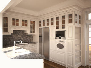 Французская классика, anydesign anydesign Classic style kitchen