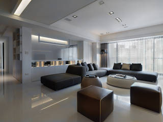 低調奢華, 倍果設計有限公司 倍果設計有限公司 Modern Living Room