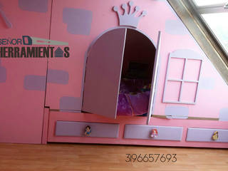 castillo de princesas, habitacion niña, Señor herramientas Señor herramientas Modern nursery/kids room