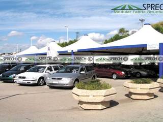 Car Parking Shades, Sprech Tenso-Structures Pvt. Ltd. Sprech Tenso-Structures Pvt. Ltd.