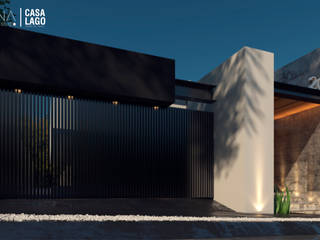 Casa LAGO, Besana Studio Besana Studio Moderne Häuser Grau