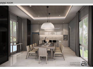 INTERIOR DESIGN THE RESIDENCE 3, Glam interior- architect co.,ltd Glam interior- architect co.,ltd Jardim interior Vidro