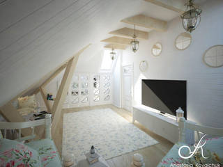 Villa, Design studio by Anastasia Kovalchuk Design studio by Anastasia Kovalchuk Dormitorios de estilo clásico