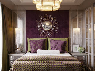 Останкино. Спальня, Diana Tarakanova Design Diana Tarakanova Design Classic style bedroom
