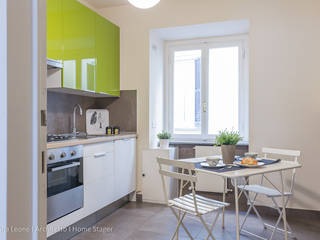 Appartamento BM, Anna Leone Architetto Home Stager Anna Leone Architetto Home Stager モダンな キッチン