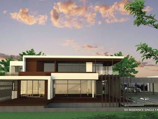 New family house design in progress @ Chiangmai - Doisaket, THESKULSTUDIO THESKULSTUDIO