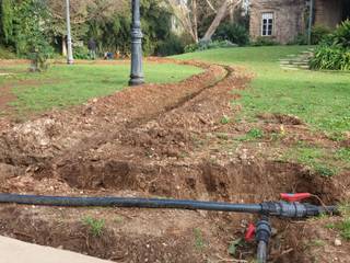 Instalación de riego automático en Casa Santonja , Electrobombas Jávea Electrobombas Jávea Rustic style garden