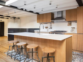 LOFT N, NOMADE ARCHITETTURA E INTERIOR DESIGN NOMADE ARCHITETTURA E INTERIOR DESIGN Industrial style kitchen