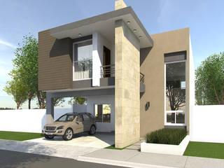 Fachadas, GA-Arquitecto GA-Arquitecto Modern houses