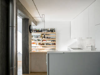 Odivelas Apartment, Miguel Marcelino, Arq. Lda. Miguel Marcelino, Arq. Lda. 現代廚房設計點子、靈感&圖片