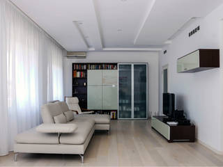 " Polihouse" , Luca Bucciantini Architettura d’ interni Luca Bucciantini Architettura d’ interni Living room Wood Wood effect