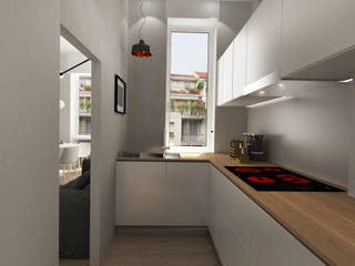 Casa Matilde, Euga Design Studio Euga Design Studio Modern kitchen