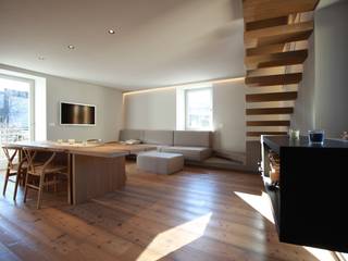CASA CAVALESE, studio di architettura DISEGNO studio di architettura DISEGNO Вітальня