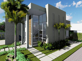 Residencia PK, Studio KT arquitetura.design Studio KT arquitetura.design Modern houses Concrete