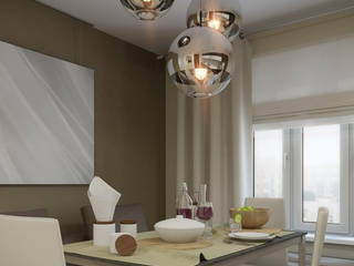 частная квартира "Simplicity is new elegance", частный дизайнер интерьеров Ksenia Protasevich частный дизайнер интерьеров Ksenia Protasevich Kitchen