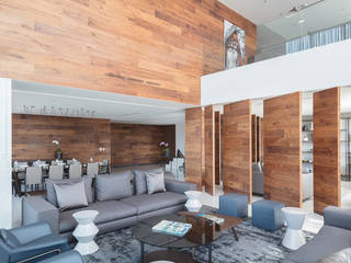 Departamento WK, Concepto Taller de Arquitectura Concepto Taller de Arquitectura Modern Living Room Grey