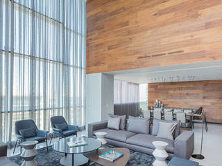 Departamento WK, Concepto Taller de Arquitectura Concepto Taller de Arquitectura Modern Living Room Grey