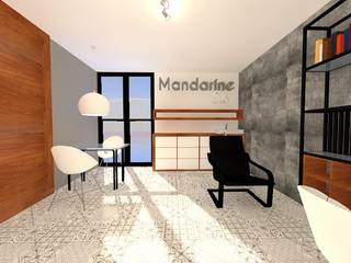 MANDARINE SKY - BEAUTY SALON, JULIA CANO JULIA CANO Спальня