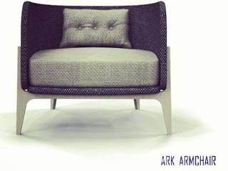 Ark Armchair, Giovanni Cardinale Designer Giovanni Cardinale Designer Ruang Keluarga Modern