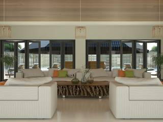 Larger Social Living Room Linken Designs Modern living room