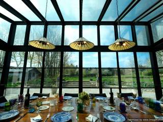 Rowood Farmhouse , IQ Glass UK IQ Glass UK Salas de jantar modernas