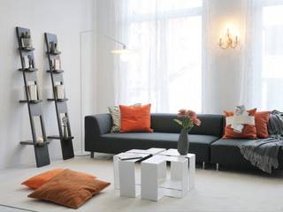 MIT sofa, MOOME MOOME Salon moderne Textile Ambre/Or