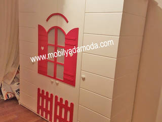 Montessori Evli Bebek Odası , MOBİLYADA MODA MOBİLYADA MODA Modern nursery/kids room Wood Wood effect