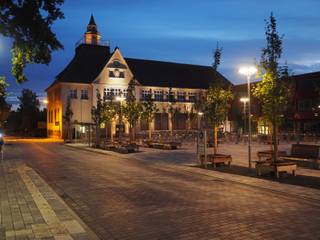 Neugestaltung des Marktplatzes in Bünde, Landschaftsarchitektur+ Landschaftsarchitektur+