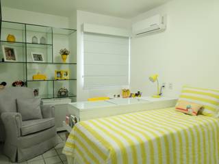 Quarto da Adolescente, Camila Araújo Arquitetura e Interiores Camila Araújo Arquitetura e Interiores 모던스타일 침실