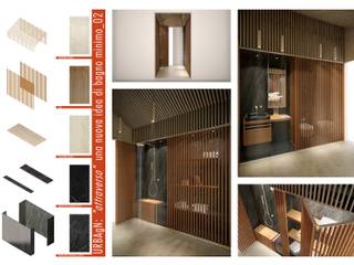 URBAgN, a2c architettura a2c architettura Modern bathroom