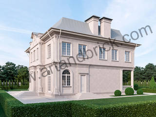 Дом во французском стиле, Архитектурное бюро Art&Brick Архитектурное бюро Art&Brick Klassieke huizen