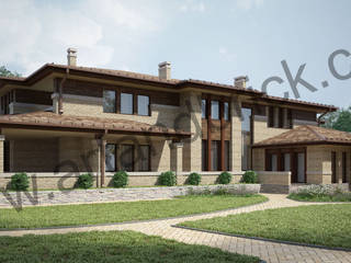 Загородный дом в стиле Прерий, Архитектурное бюро Art&Brick Архитектурное бюро Art&Brick Klassieke huizen
