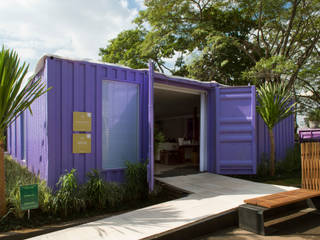 Casa Container , KB Interiores KB Interiores منازل ألمنيوم/ زنك