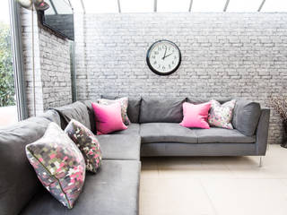 Ashchurch Tce W6 , fleur ward interior design fleur ward interior design Modern Living Room