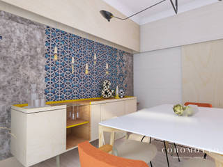 Salas de Estar e de Jantar, Coromotto Interior Design Coromotto Interior Design オリジナルデザインの ダイニング