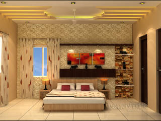 Mr. Praveen. , Insign Insign Dormitorios de estilo moderno Derivados de madera Transparente