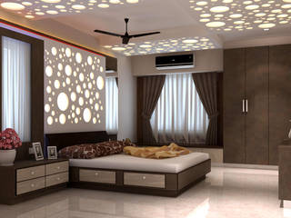 Room 1, View 1 homify Modern style bedroom