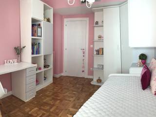 Un dormitorio en rosa, Noelia Villalba Interiorista Noelia Villalba Interiorista Nursery/kid’s room