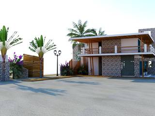 Casa de playa Celestino, JL Arquitectos JL Arquitectos Egzotyczne domy