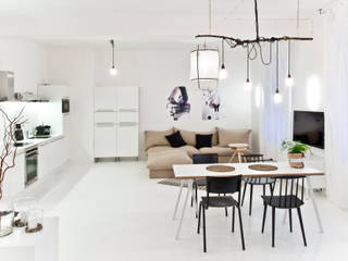 70 qm Loft, freudenspiel - Interior Design freudenspiel - Interior Design Living room