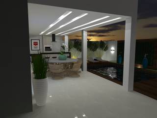 Residencia Chacara Cachoeira, Studio Beatriz Neves Studio Beatriz Neves مسبح