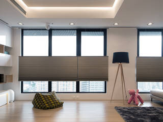 Lin’s Residence 林宅, 構築設計 構築設計 Modern Living Room